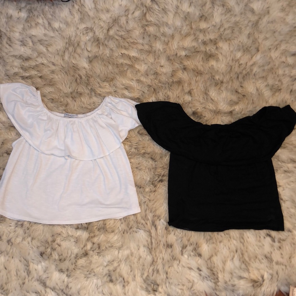 Off the shoulder shirts
